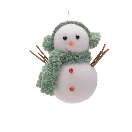 Melrose Snowman Ornaments Set